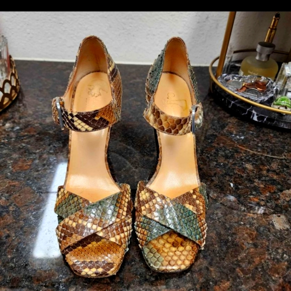 Cole Haan Python Sandals (Women's sz 6)